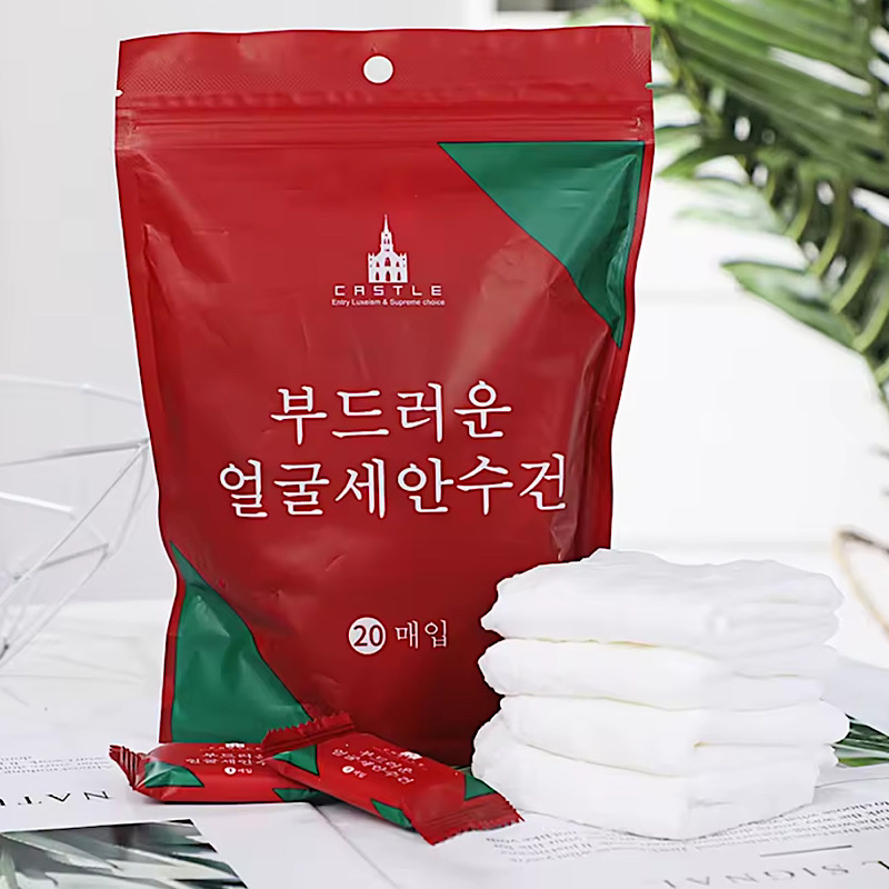 دستمال قرصی بسته 20 عددی