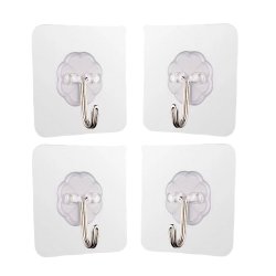 آویز چسبی قلاب دار وارداتی بسته 4 عددی