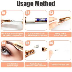 موزن اصلاح ابرو، بینی و صورت مدل BC-2032