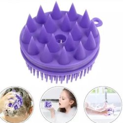 برس ماساژ سر و بدن شور چندمنظوره سیلیکونی