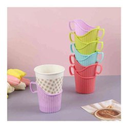 هولدر نگهدارنده لیوان یکبار مصرف و کاغذی بسته 10 عددی