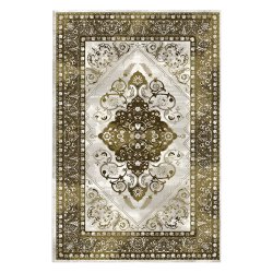 فرش مخمل نادی طرح سنتی کد O106